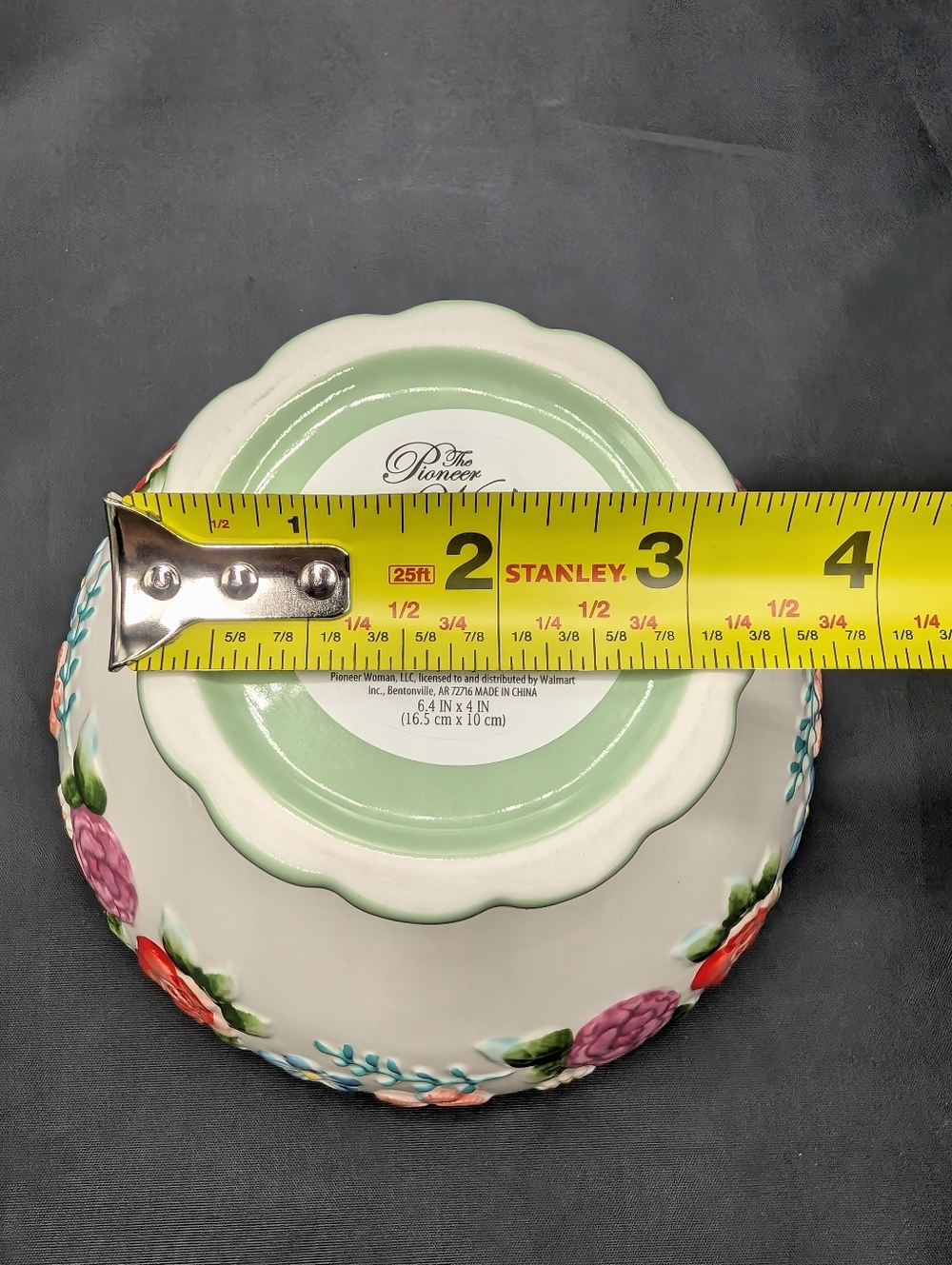 Pioneer Woman Painted Meadows Candy Dish And Mugs Set.  New With Tags. - Picture 12 of 13